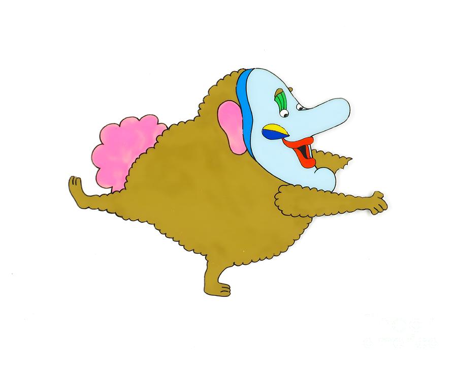 The Beatles- An original production animation cel of Jeremy Hillary Boob Ph.D. from Yellow Submarine Digital Art by Antonios Valamontes