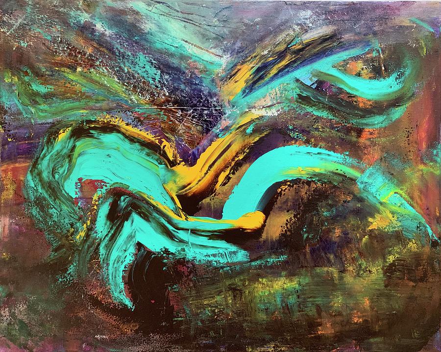 The Breath He Left Behind Painting by Rodney Frederickson