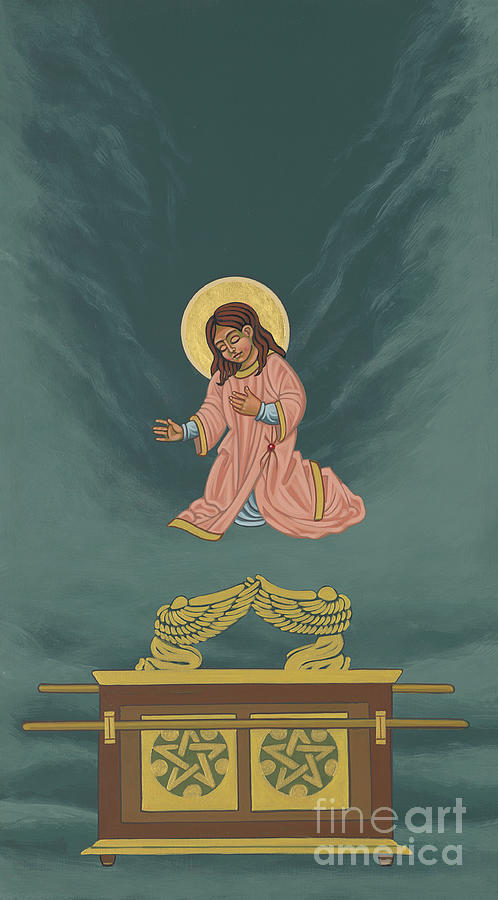 The Child Mary Soon To Become The Ark of the Covenant  330 Painting by William Hart McNichols
