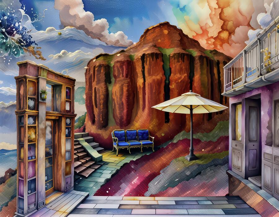 The Dream With The Triple Chair by Eris And AI