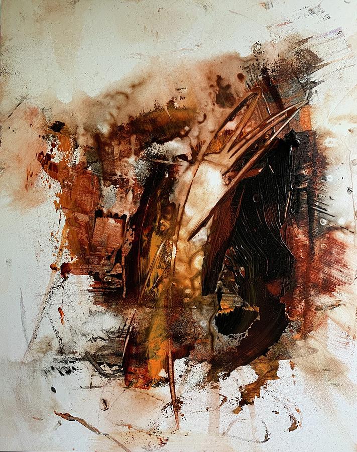 The Embers Near Painting by Rodney Frederickson