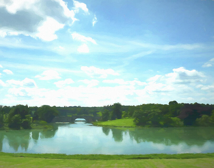 The Grand Bridge Blenheim Park by Deborah League