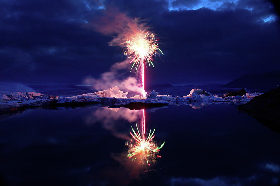 The ice candle Photograph by Christopher Mathews