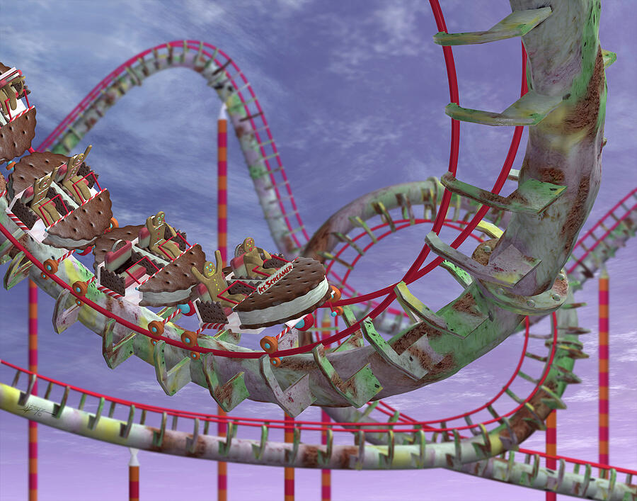 The IceScreamer Digital Art by Steven Lutz