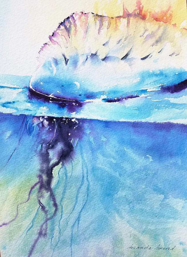 The Many Threads of Being Painting by Amanda Amend