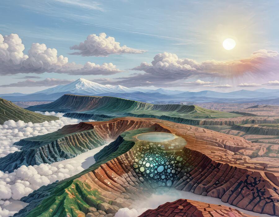 The Mysterious Pool by Eris And AI