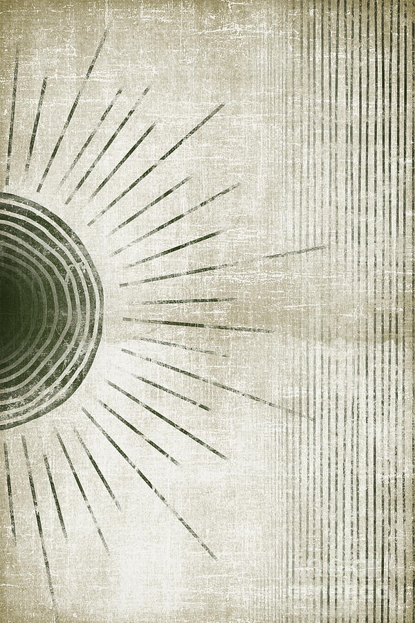 Mystical Sun with Green Aura Digital Art - The Mystical Sun 2 by Ema Paraschiv