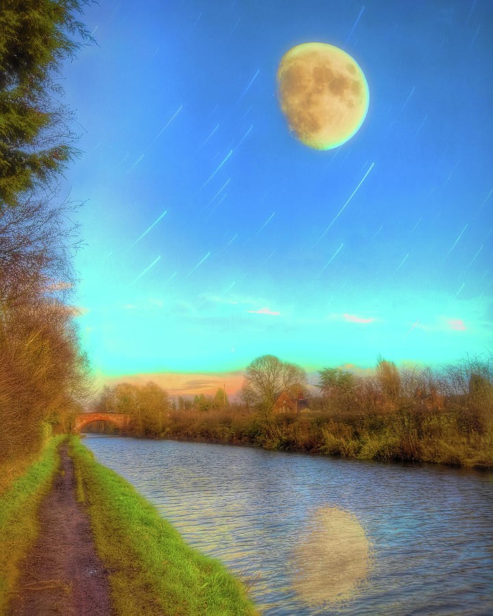 The Narrow Path Digital Art by Jason Fink