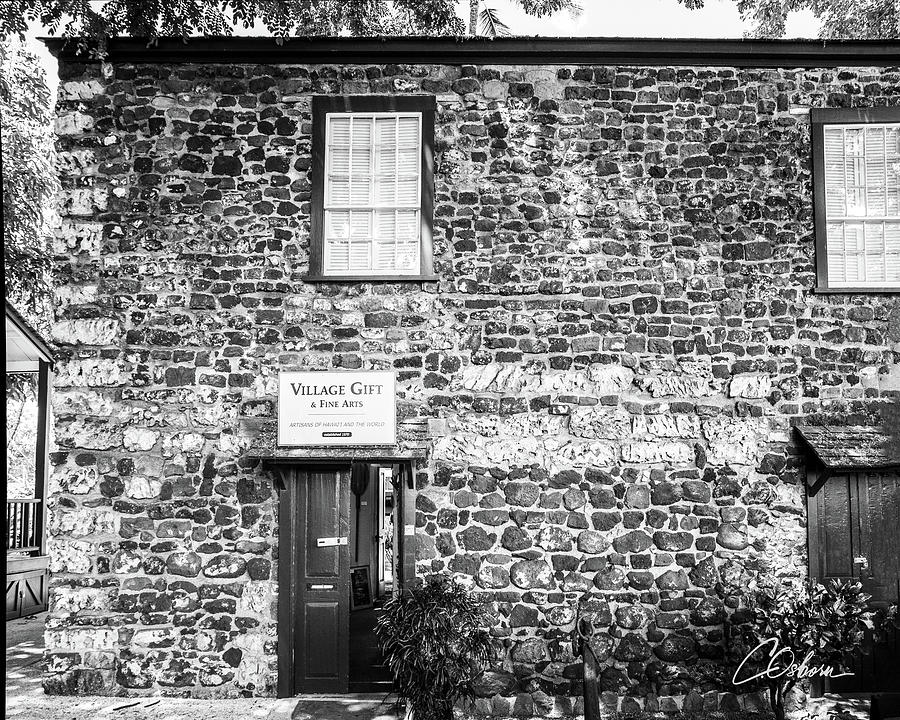 The Old Stone Building Photograph by Charlie Osborn