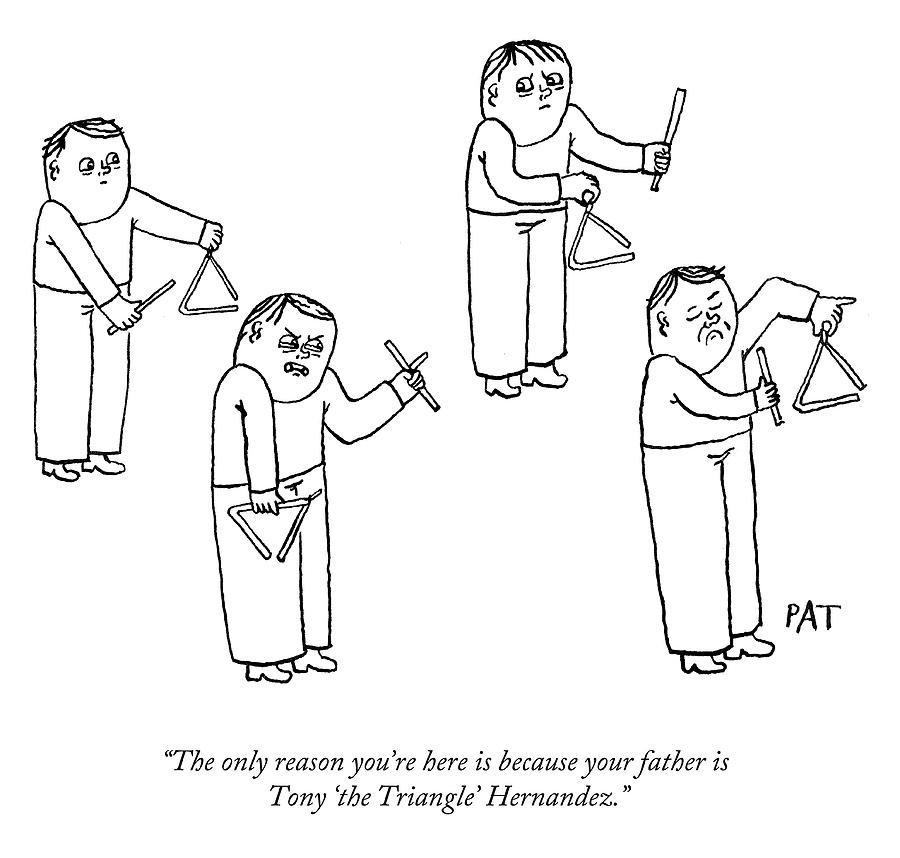 The Only Reason Youre Here Drawing by Patrick McKelvie