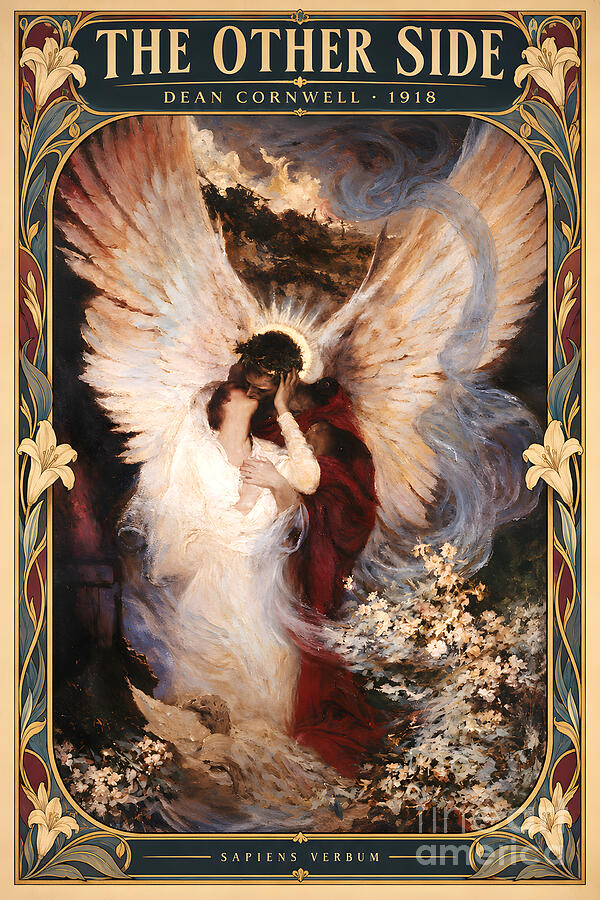 The Other Side by Dean Cornwell, vintage art poster by Sapiens Verbum