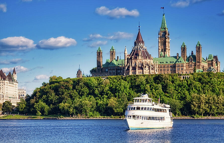 The Parliament Hill in Ottawa, Canada Photograph by Tatiana Travelways