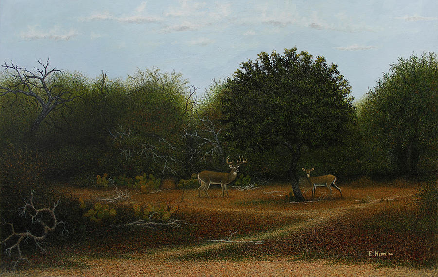 The Path Painting by Eleazar Herrera