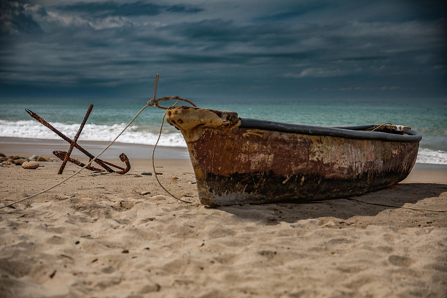 The Rust Bucket Photograph by Michael DeGrenier