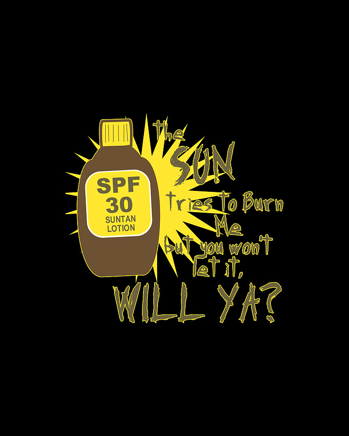 The Sun Tries To Burn Me Digital Art by Flippin Sweet Gear