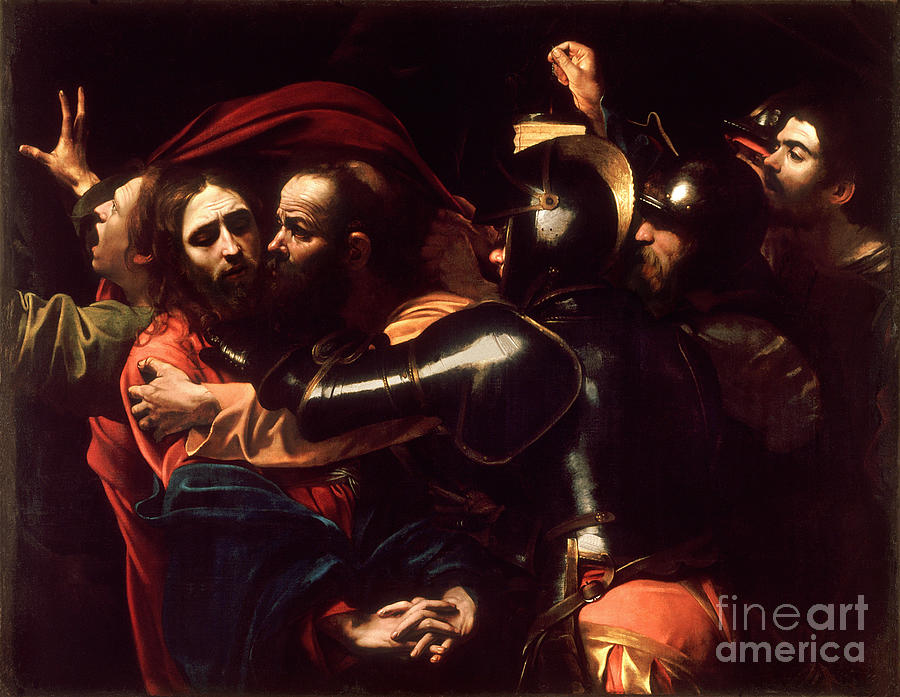 The Taking Of Christ Digital Art by Antonios Valamontes
