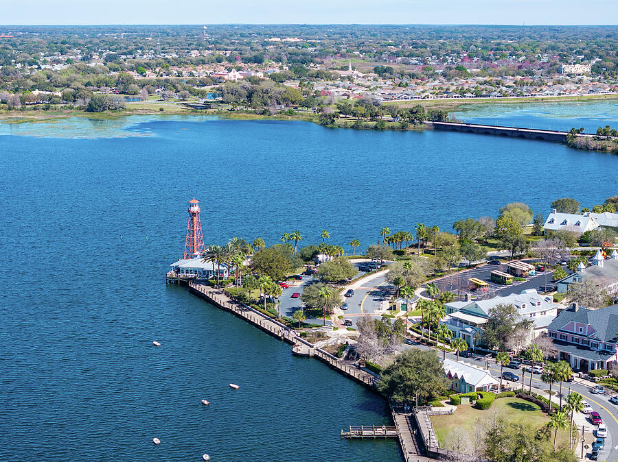 The Villages, Florida Lighthouse Photograph by Michael Warren