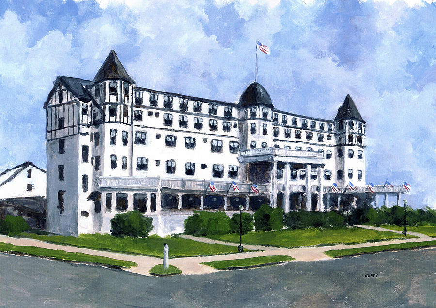 The Warren Hotel Painting by Robert Loder Jr