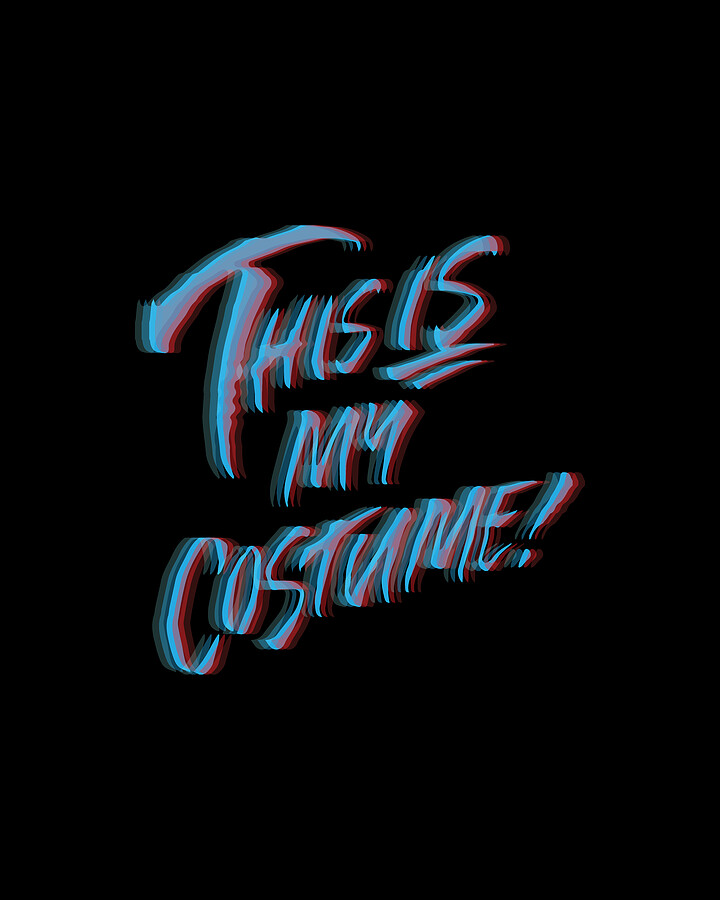 This Is My Costume 3D Digital Art by Flippin Sweet Gear