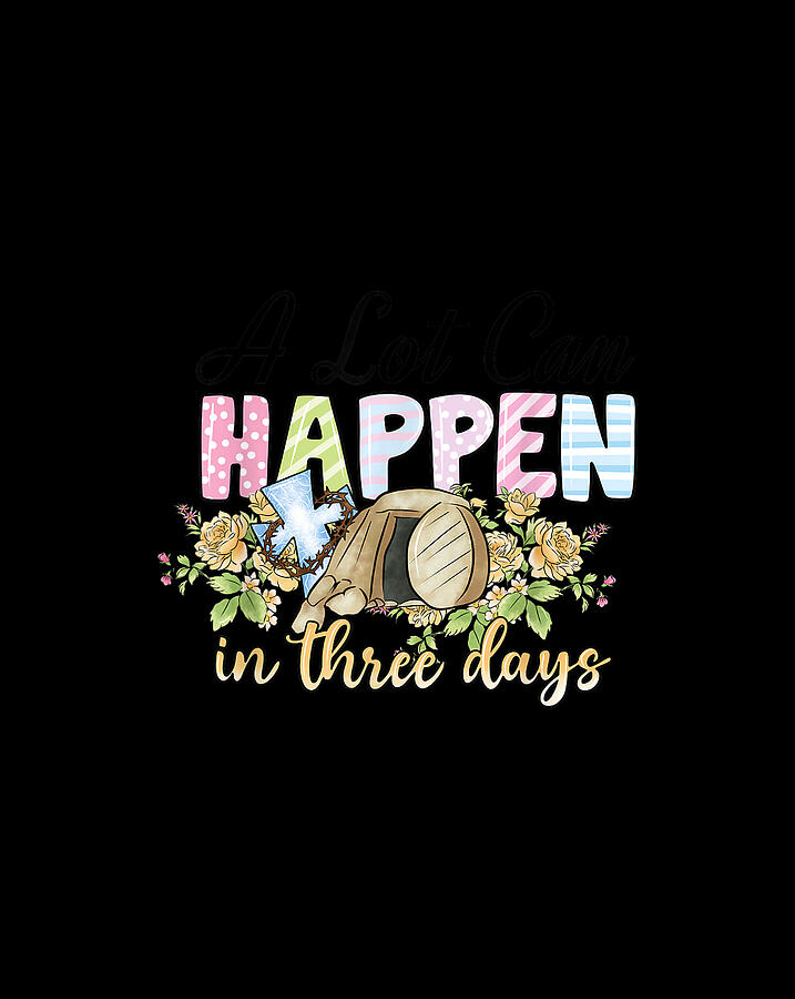 Three Days Retro Vintage Resurrection Faith Digital Art by Melissa Ward ...
