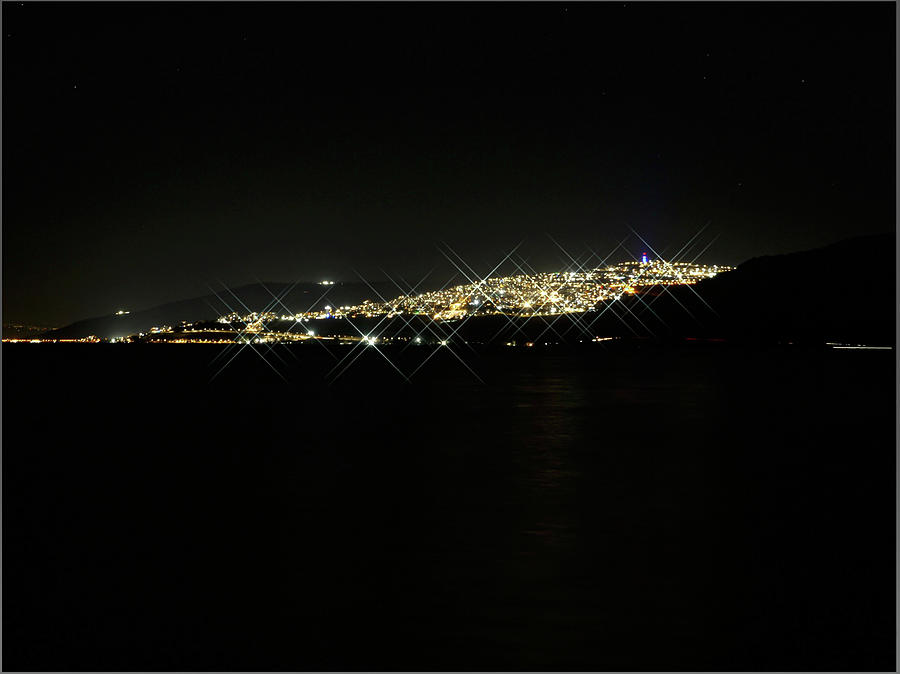 Tiberius Across the Sea of Galilee Photograph by Steve Templeton