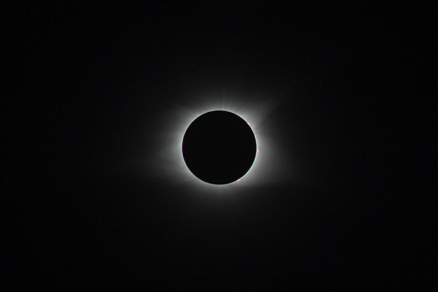 Totality 2017 Photograph by David Fountain