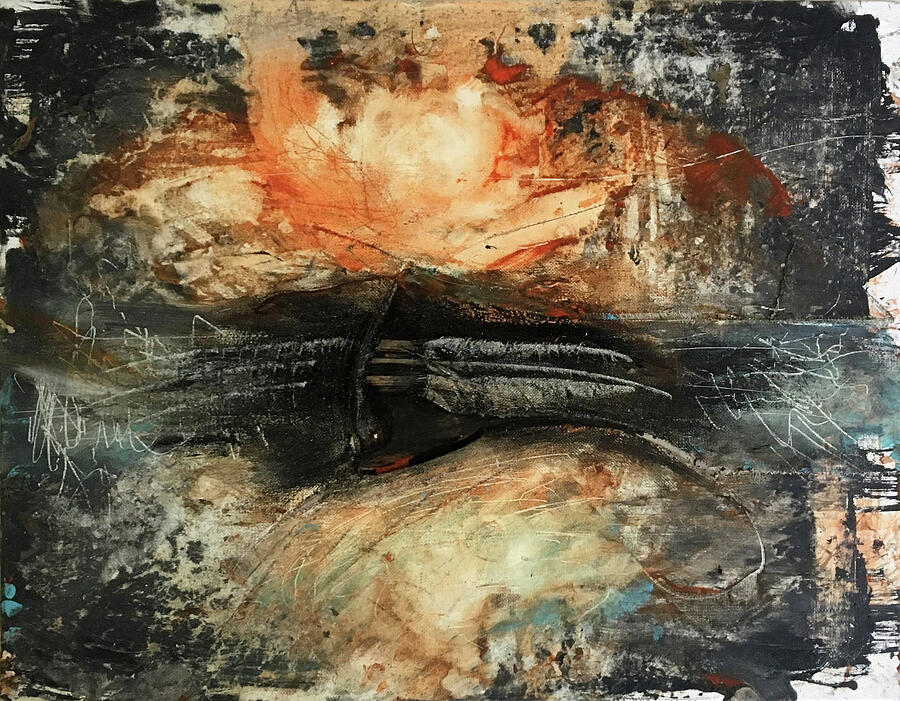 Totem Painting by Rodney Frederickson