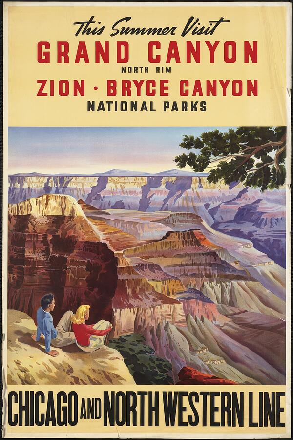 Tp2316 This Summer Visit Grand Canyon North Rim. Zion Bryce Canyon ...