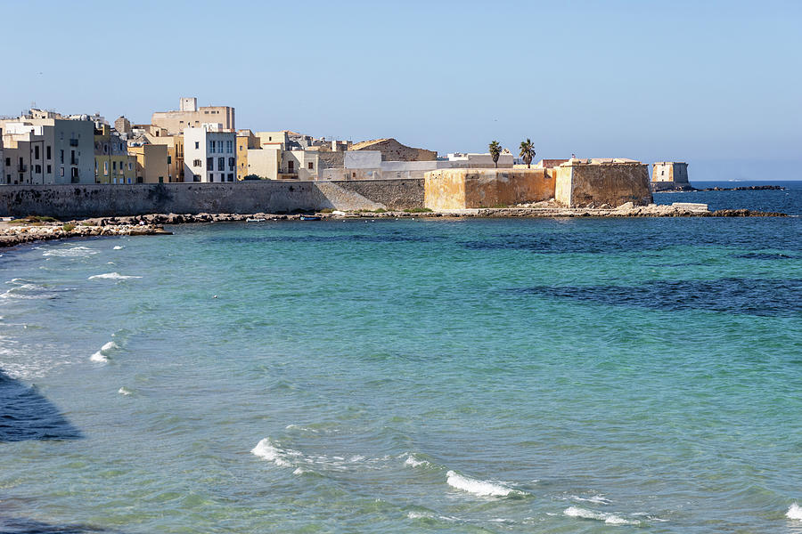 Trapani along the Sea Photograph by Craig A Walker