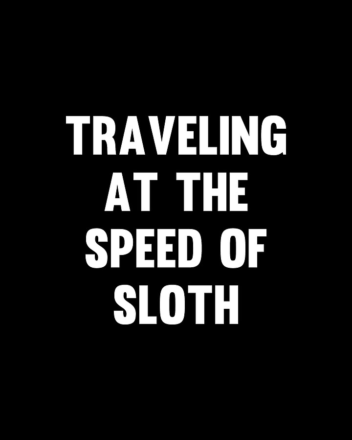 Traveling at the Speed of Sloth Digital Art by Flippin Sweet Gear