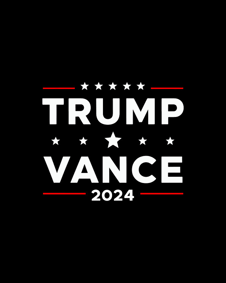 Trump Vance For President 2024 Digital Art by Flippin Sweet Gear