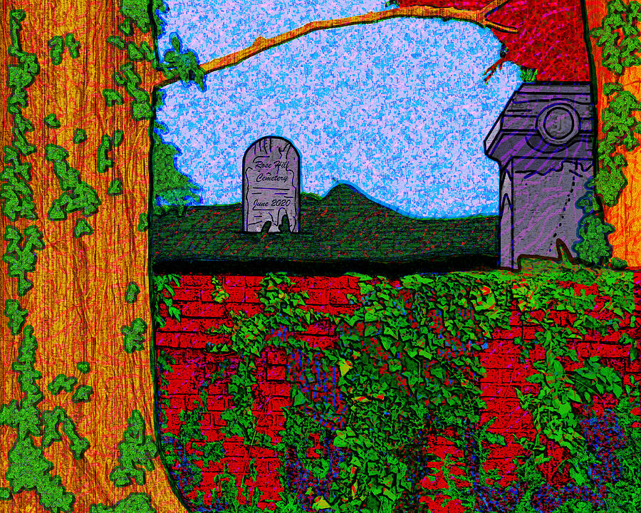 Twilight At Rose Hill Digital Art by Rod Whyte