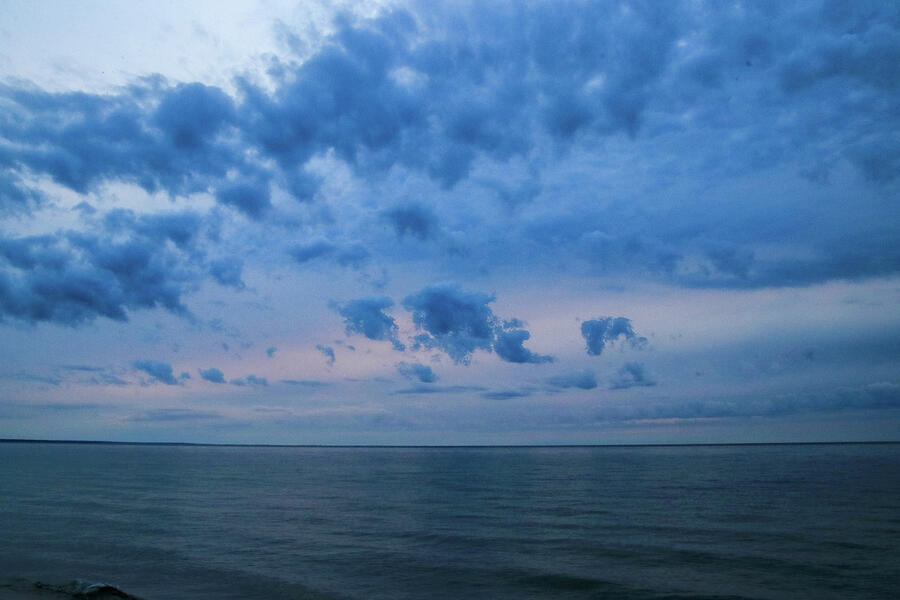 Twilight Serenade Over Superior Photograph by Deb Beausoleil