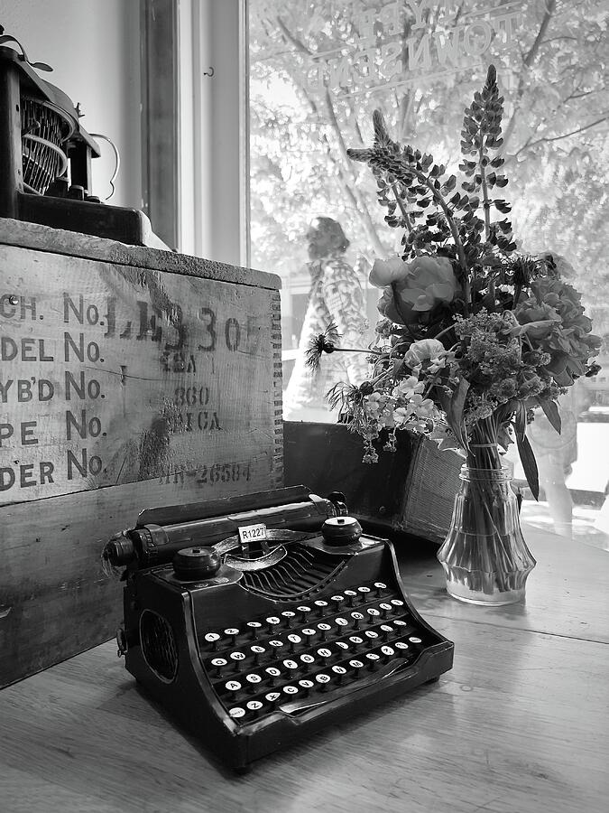 Typewriter Photograph by Mary Lee Dereske