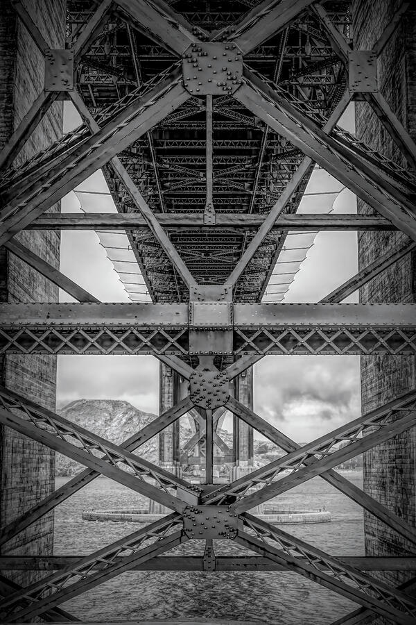 Under the Golden Gate Bridge by John Twynam