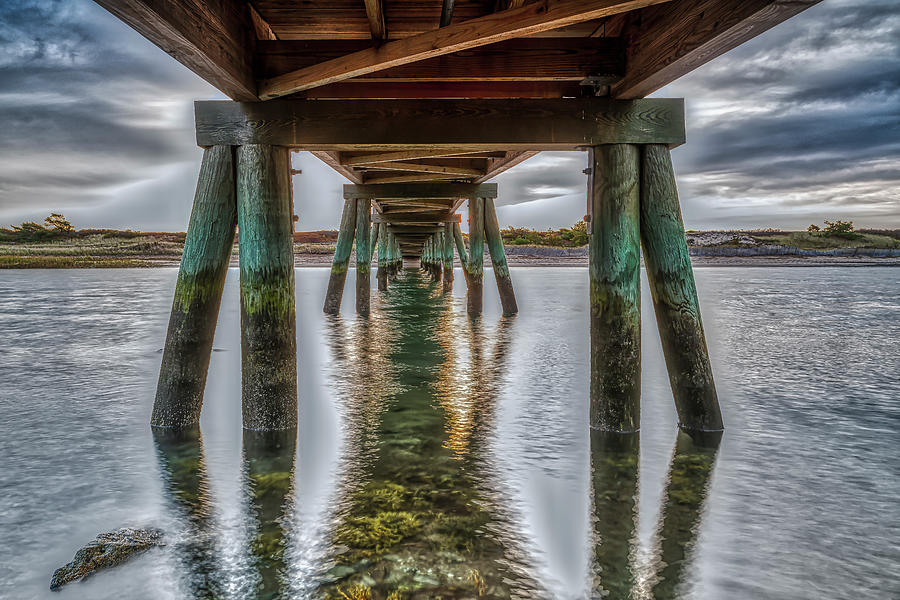 Underneath the Bridge Photograph by Penny Polakoff