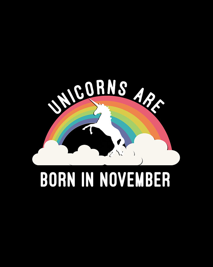 Unicorns Are Born In November Digital Art by Flippin Sweet Gear