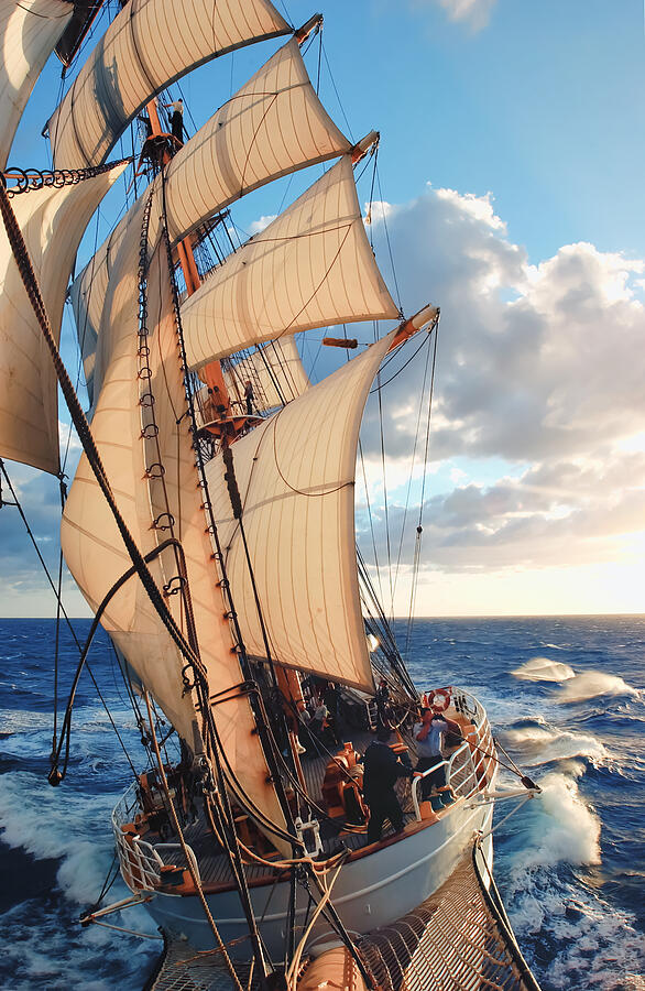 USCGC Eagle Photograph by The Luxury Art Collection