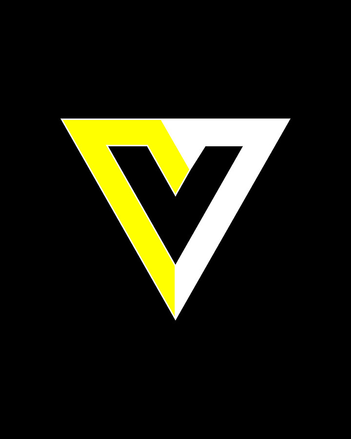 V Is For Voluntary AnCap Anarcho-Capitalism Digital Art by Flippin Sweet Gear