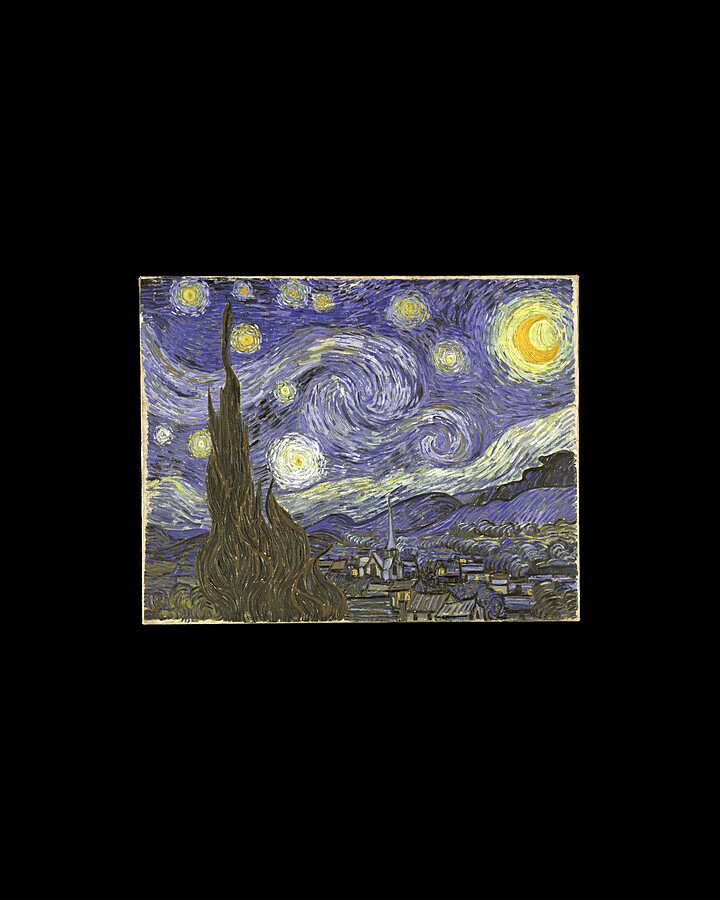 Van Goh Starry Night Digital Art by Flippin Sweet Gear