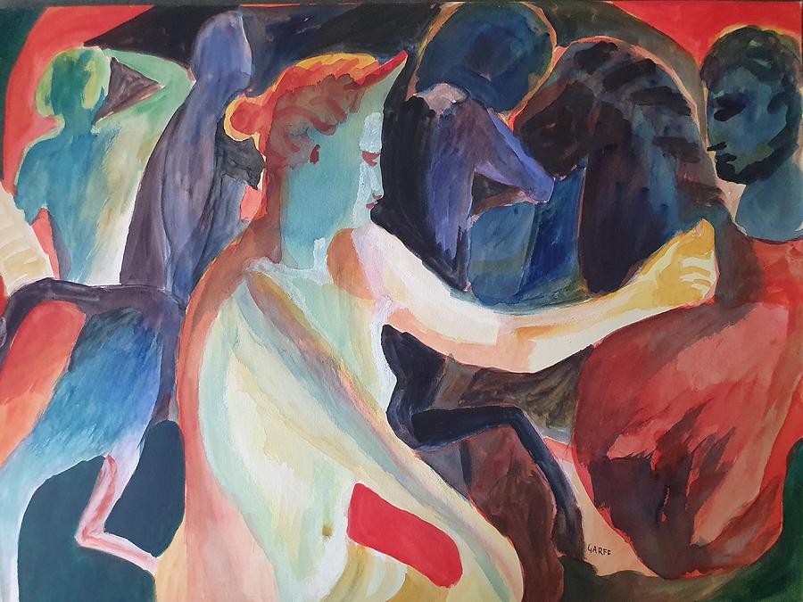 Venus in the Mirror Painting by Enrico Garff