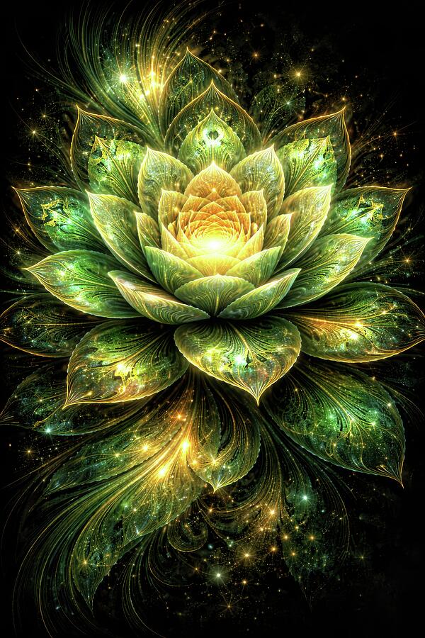 Verdant Cathedral Bloom by Bill And Linda Tiepelman