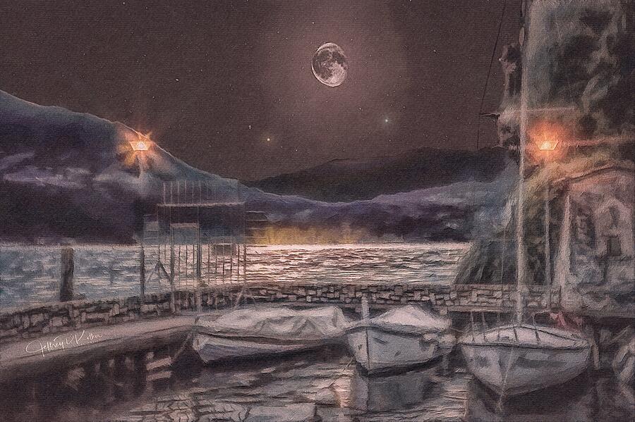 View from Vello Painting by Jeffrey Kolker