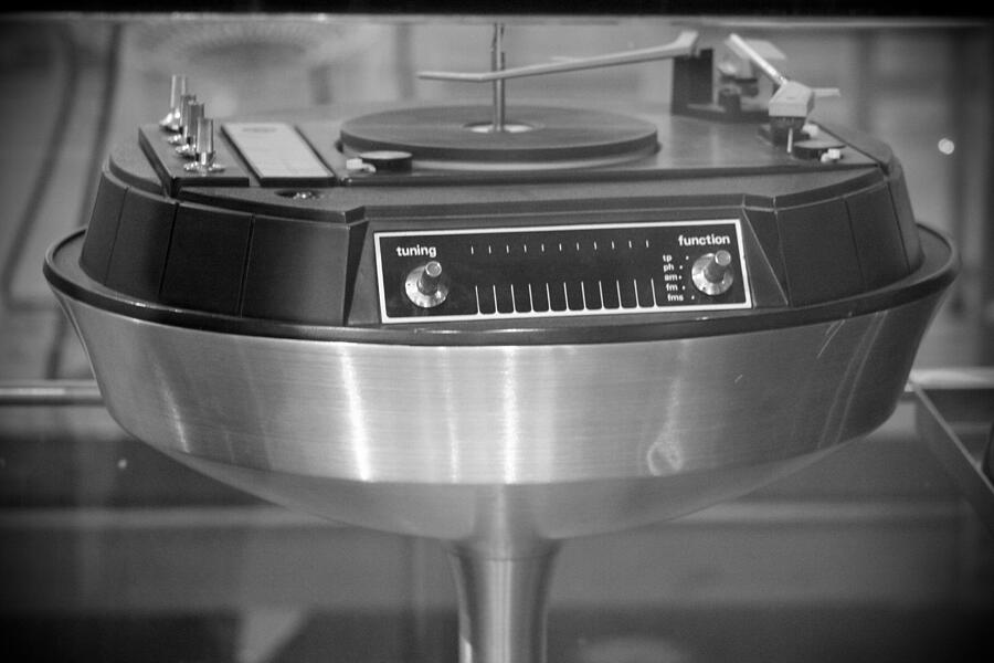 Vintage Turntable, Mid-Century Music Vibes Photograph by Travel Essayist