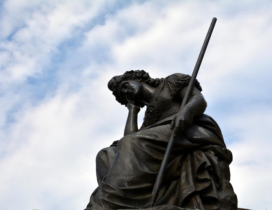 Virginia Mourning Her Dead Photograph by Deb Beausoleil