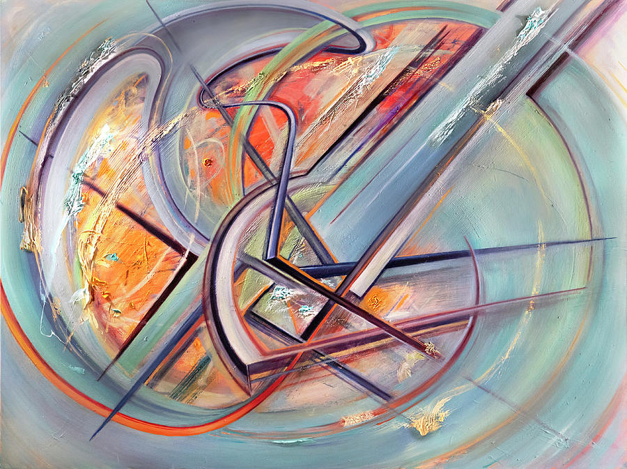Vivacious Meditation Painting by Brian Allen