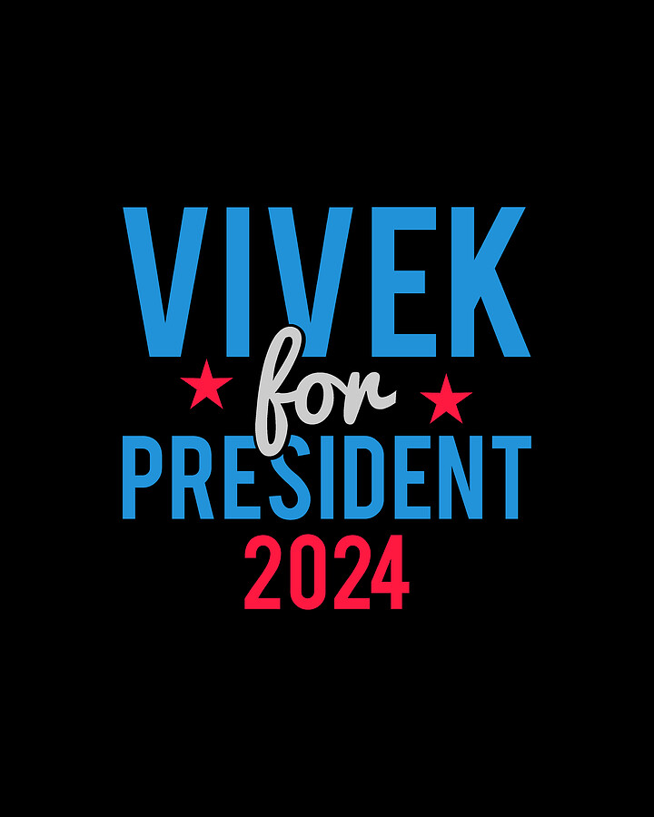 Vivek Ramaswamy for President 2024 Digital Art by Flippin Sweet Gear