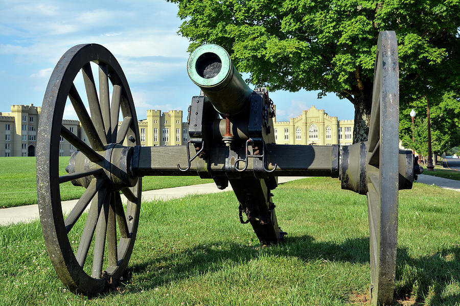 VMI - Cannon Photograph by Deb Beausoleil