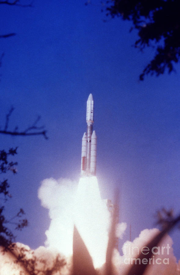 Voyager 2 Launch, 1977 by Granger
