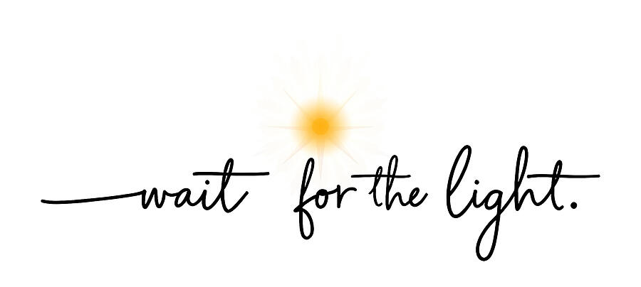 Wait for the Light Digital Art by Reeves Abram - Pastor Reeves Studio - Metal Posters